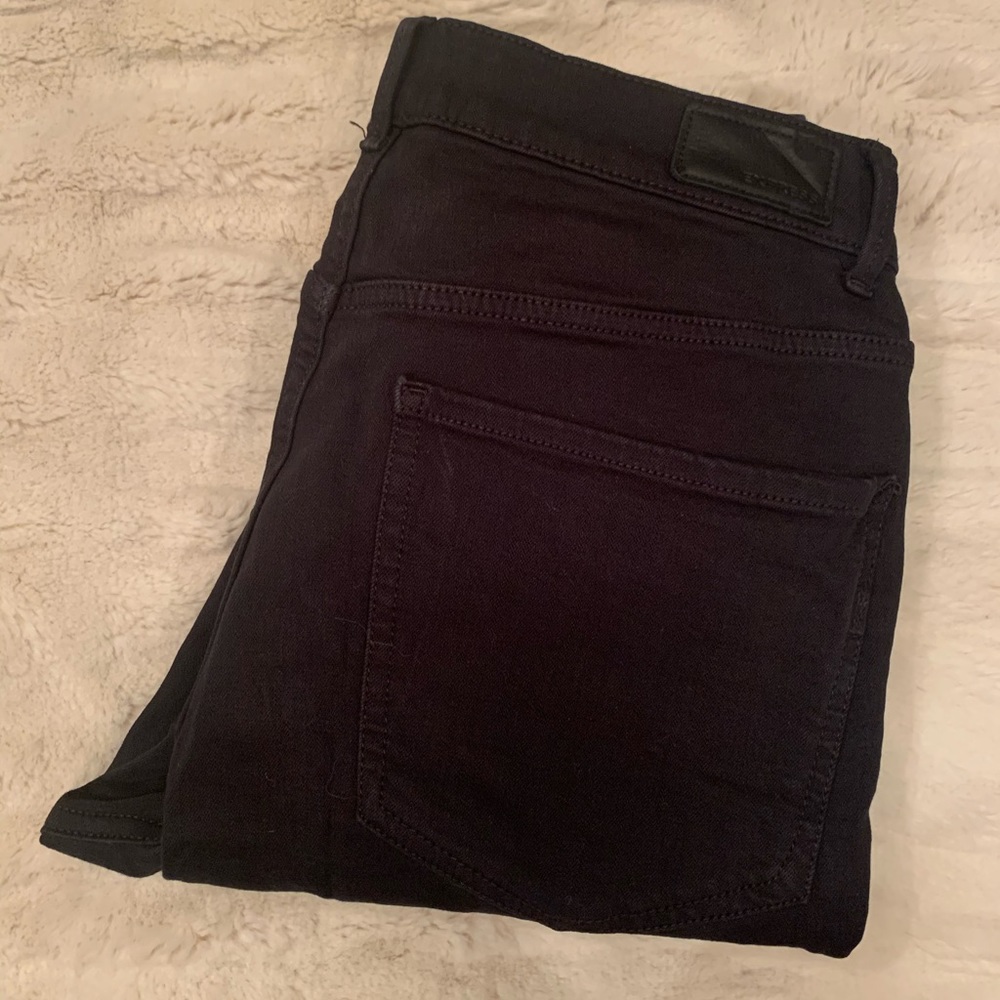 Express high rise ankle jeans super stretch skinny